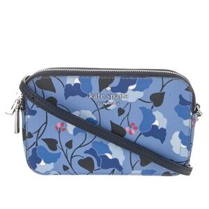 Kate Spade New York Staci Nouvaeu Bloom Small Double Zip Crossbody